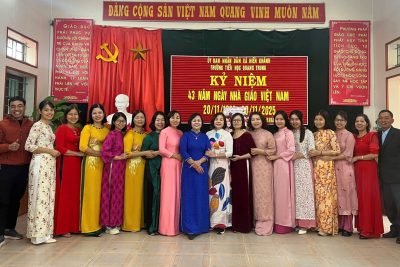 Một số các hoạt động chào mừng ngày nhà giáo Việt Nam 20-11